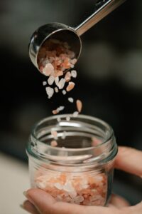 Unrefined mineral salt