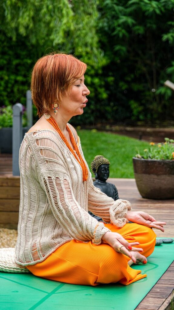Using Meditation to lower blood pressure.