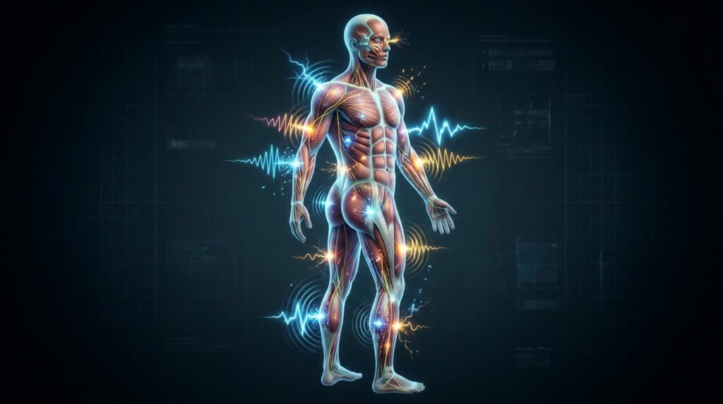 random muscle twitching all over body
