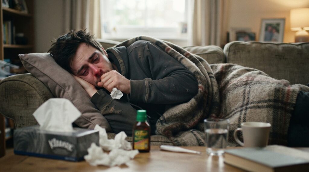 how long does the flu last